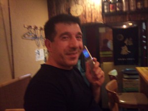焼酎の良く似合うラヒさん。